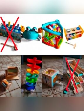 Montessori Baby Bundle Toys & Others